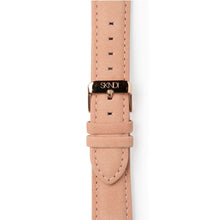 Load image into Gallery viewer, Peach Leather Strap - Rose Gold Buckle