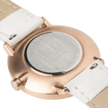 Load image into Gallery viewer, Traveller - Rose Gold White Leather