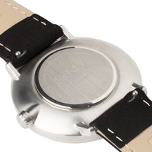 Load image into Gallery viewer, Traveller - Silver Black Leather