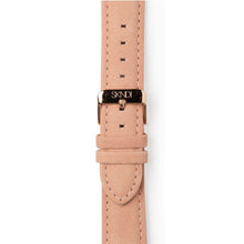 Load image into Gallery viewer, Peach Leather Strap - Rose Gold Buckle
