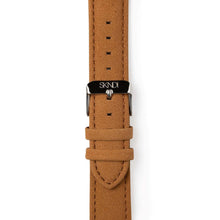 Load image into Gallery viewer, Tan Leather Strap - Silver Buckle
