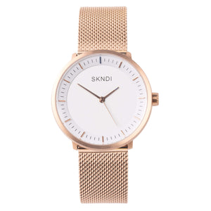 Rose Gold Mesh Strap